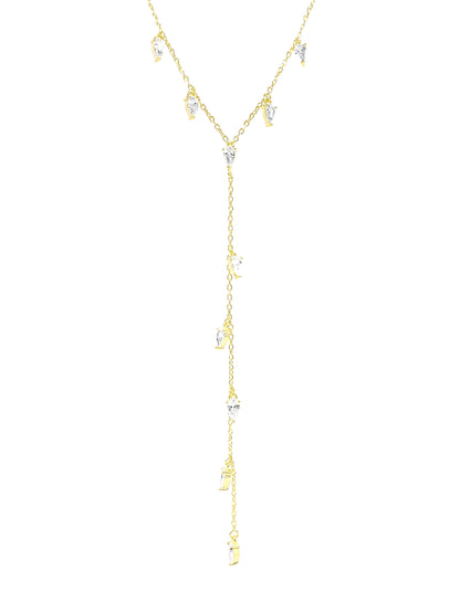 Vanessa Drop Dangle Y Necklace