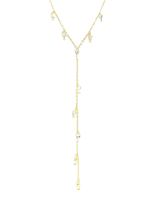 Vanessa Drop Dangle Y Necklace