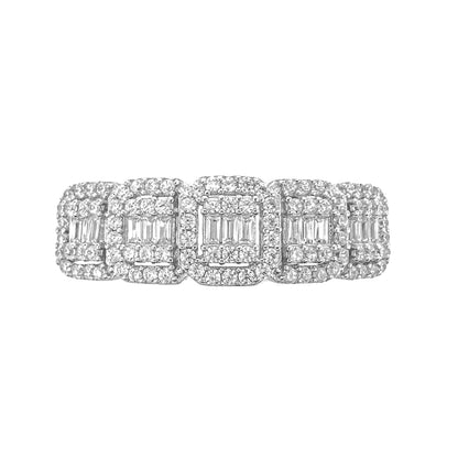 Baguette Five Stone Ring