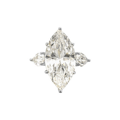 Moissanite Marquise Ring