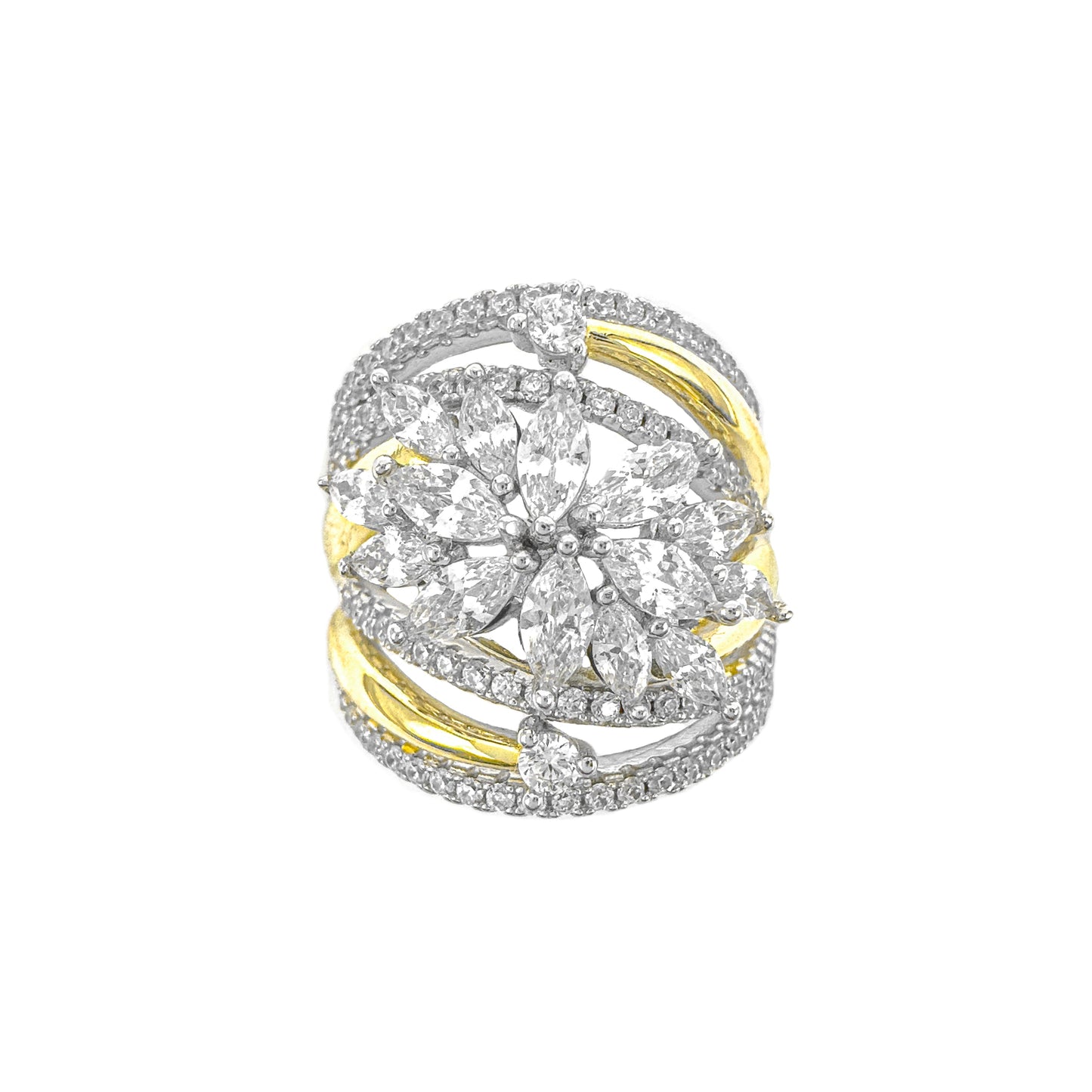 Santa Marquise Ring