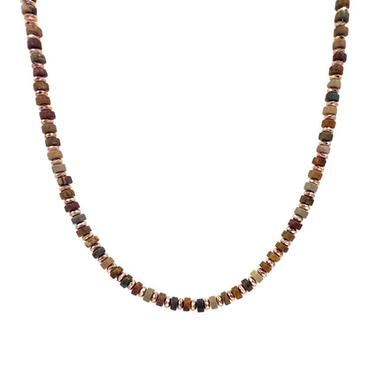 Tiger Eye Natural Stone Necklace