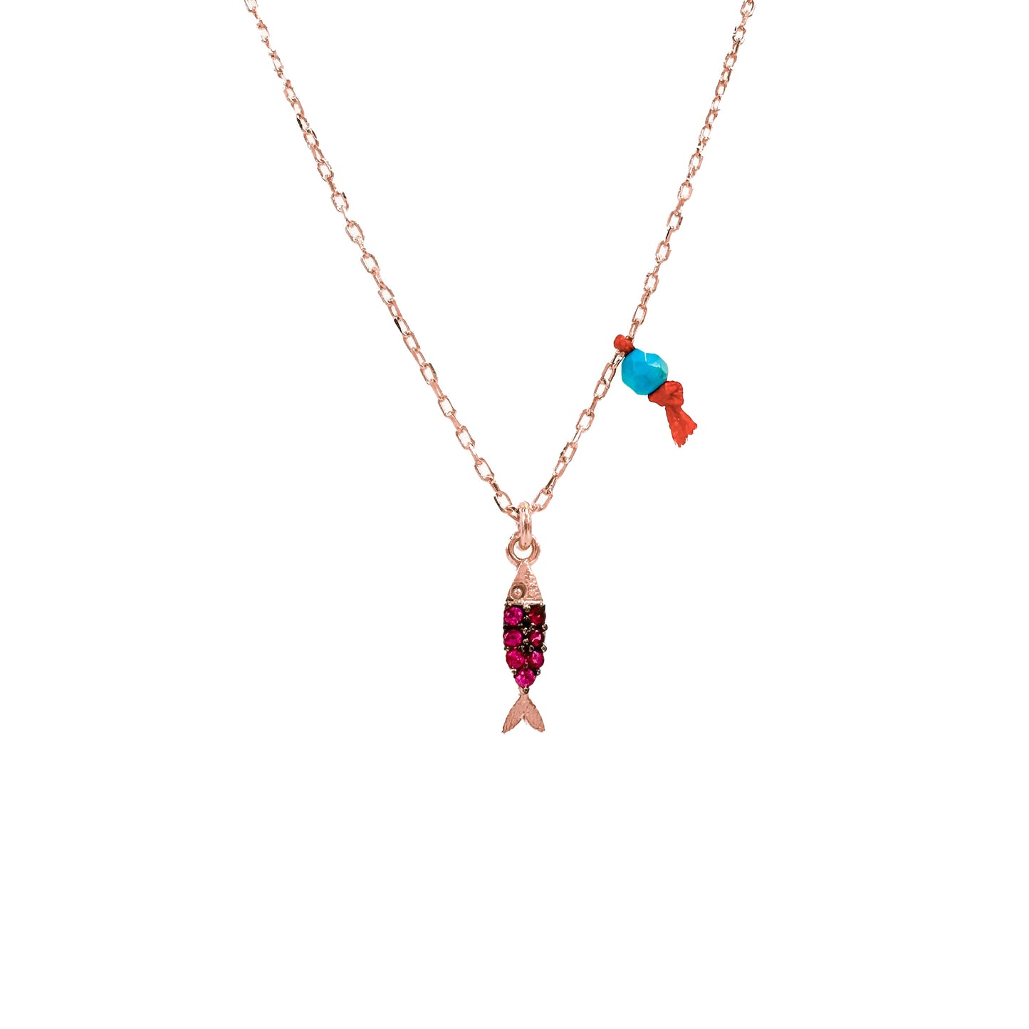 Fish Model Necklace