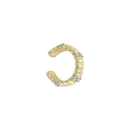 Spiral Stone Cuff