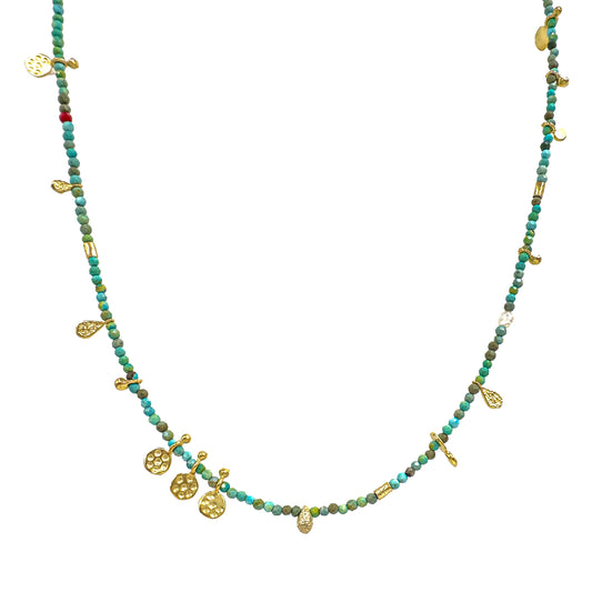 Turquoise Natural Stone Necklace