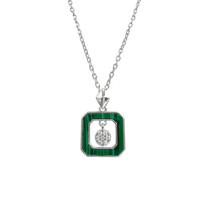 Malachite Stone Necklace