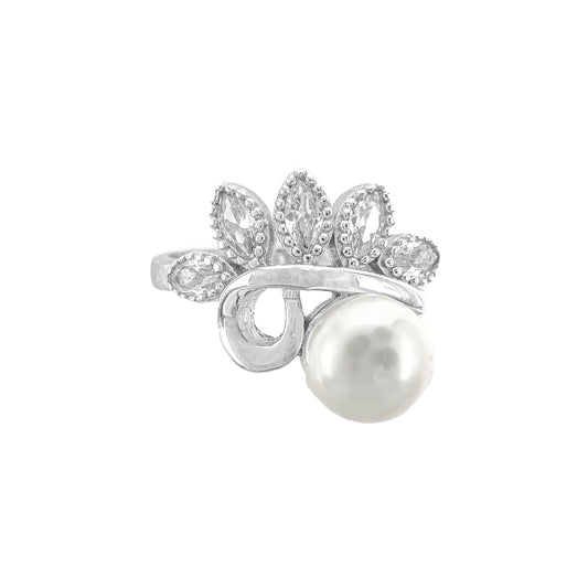 Drop Pearl Ring