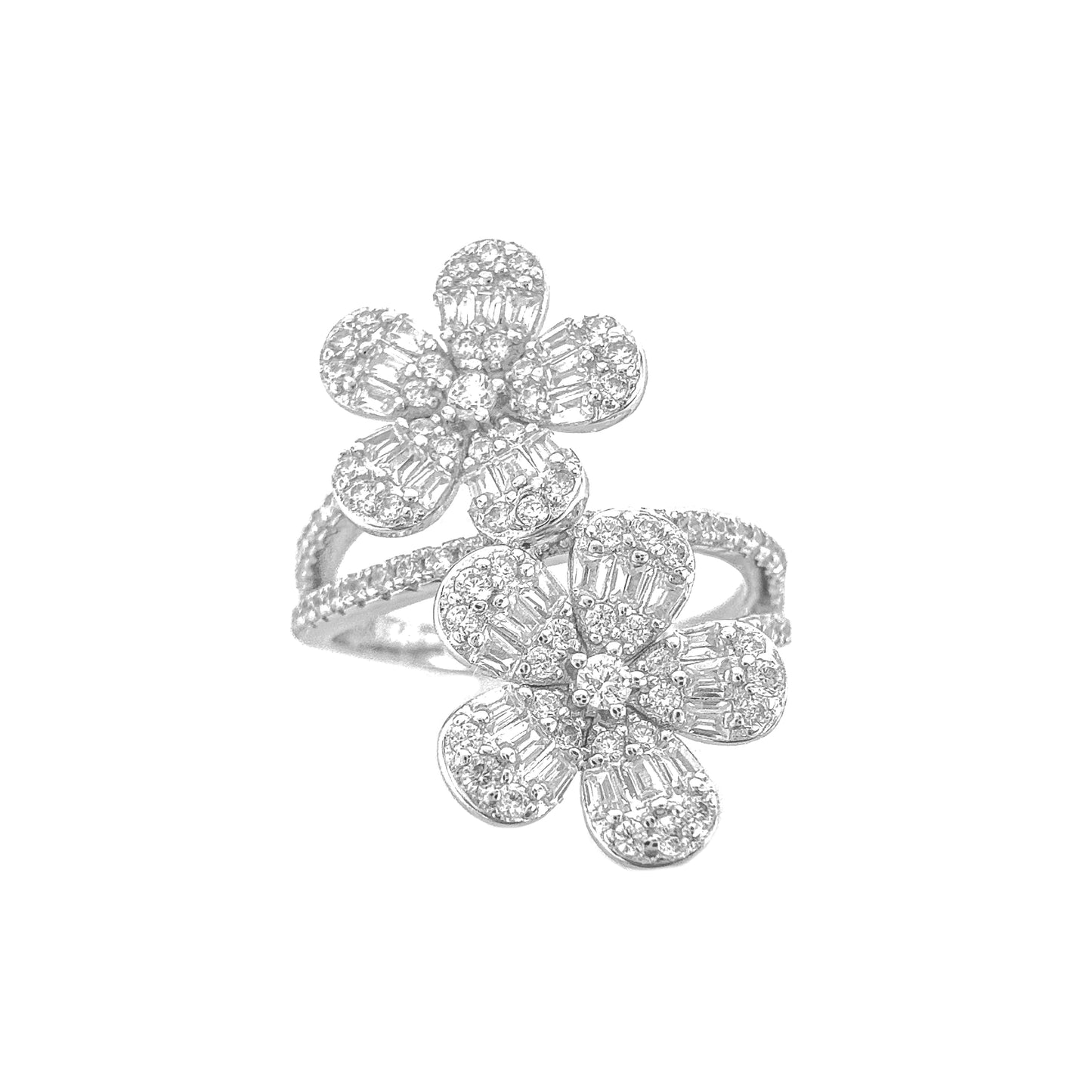 Double Flower Ring