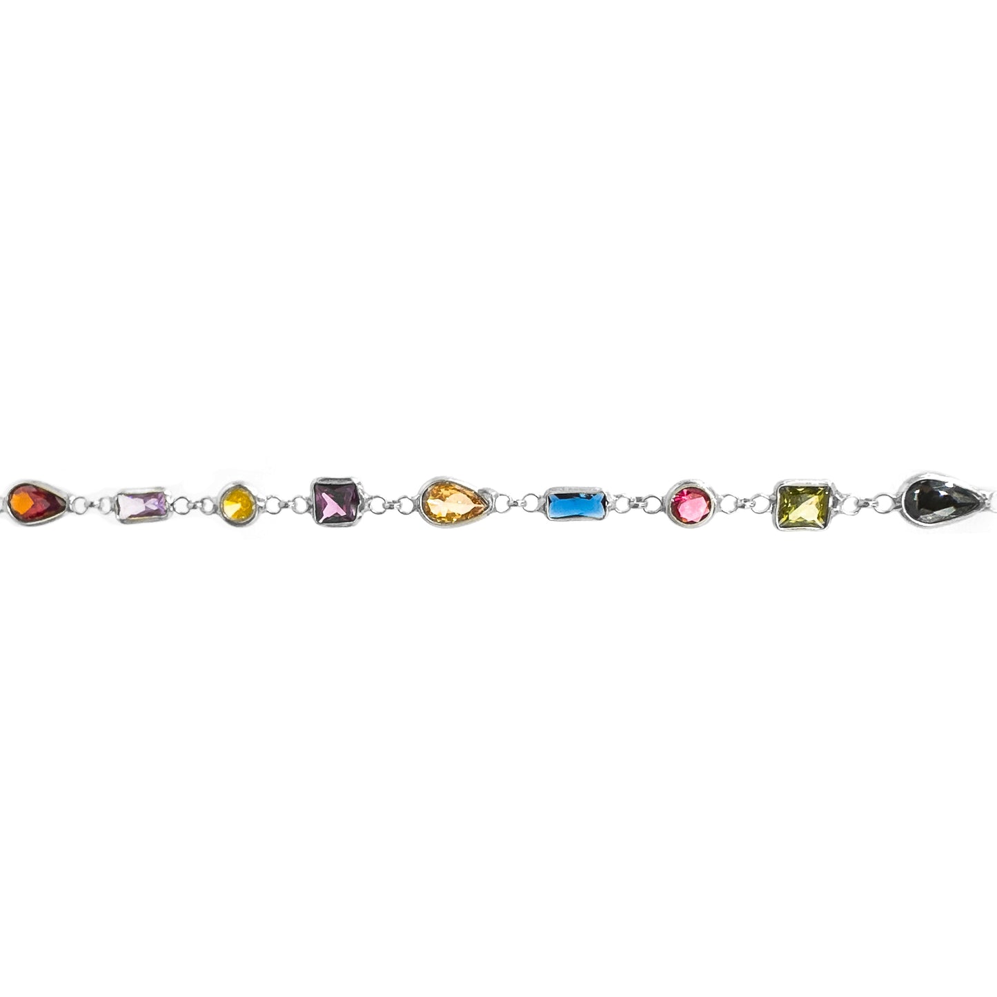 Mixed Color Stone Bracelet