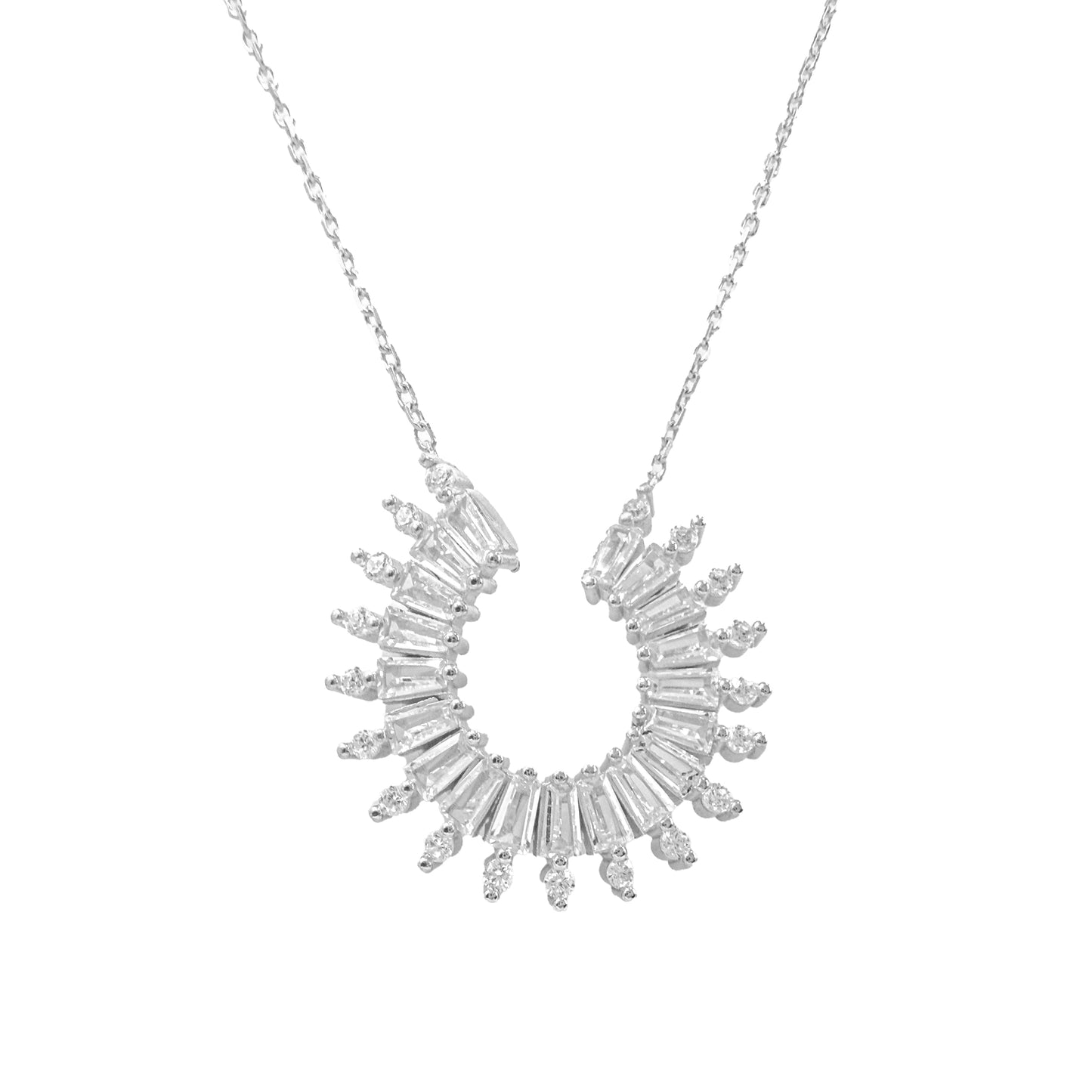 Trapeze Design Necklace