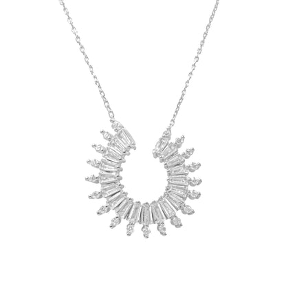 Trapeze Design Necklace