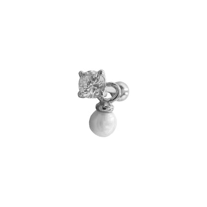 Solitaire Pearl Piercing