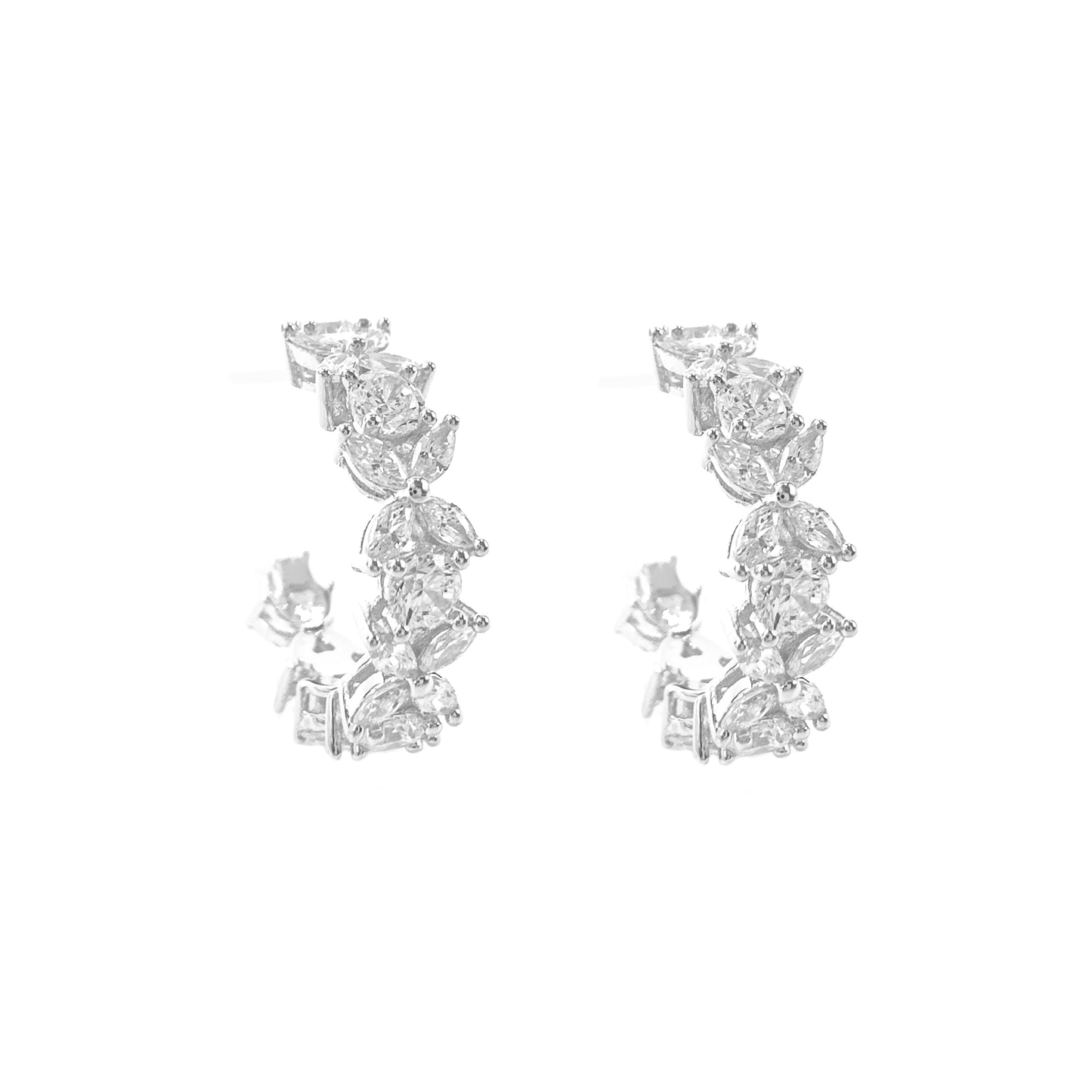 Thin Marquise Designer Earrings