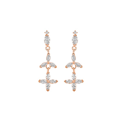 Marquise Stone Dangle Earrings