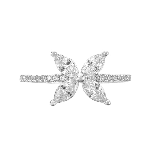 Marquise Stone Butterfly Ring