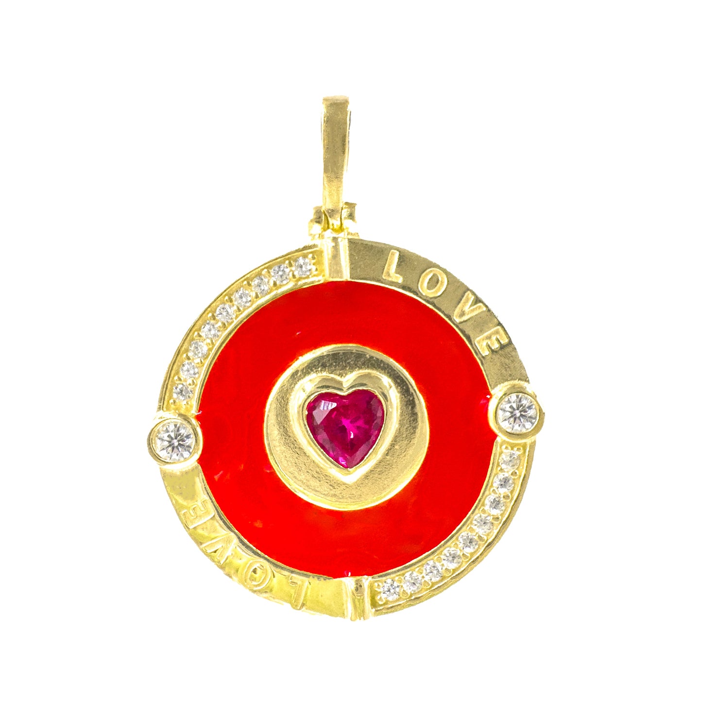 Designer Heart Pendant