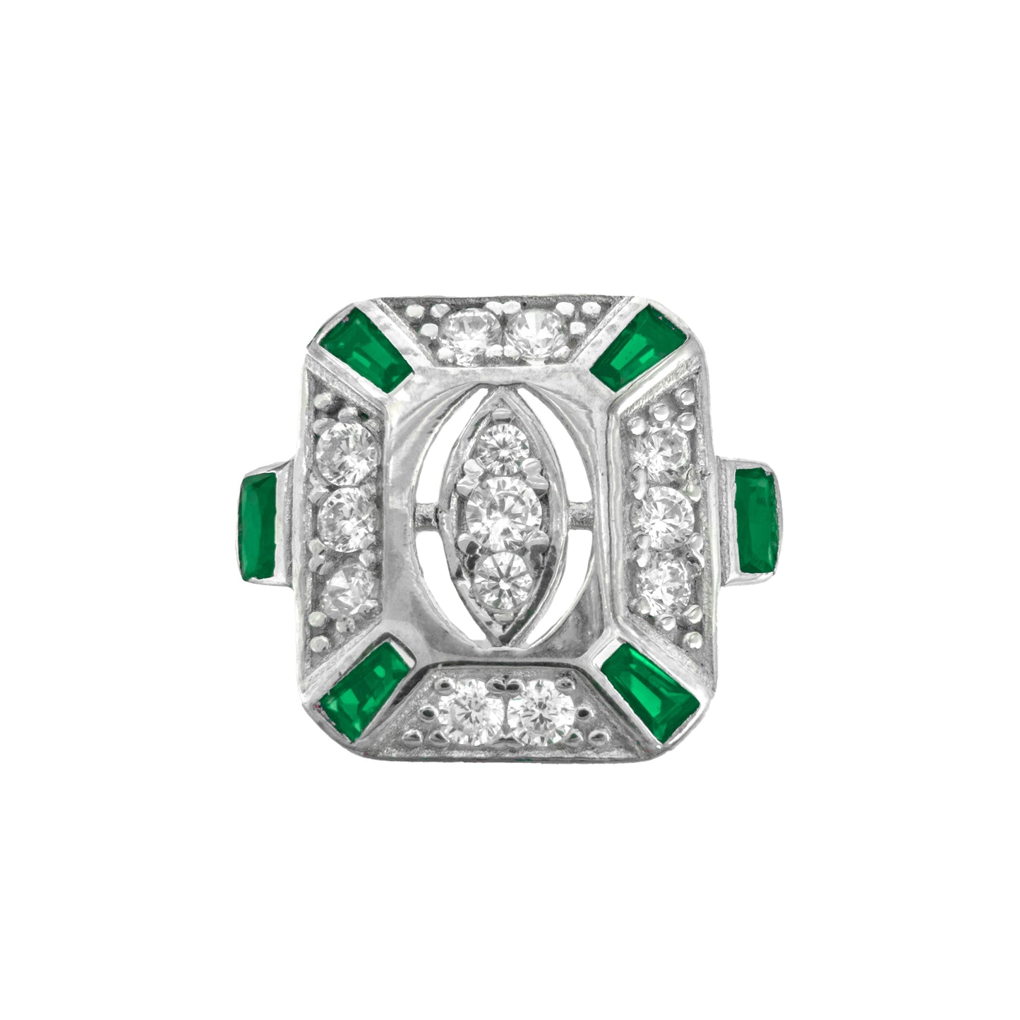 Vintage Colorful Stone Sparrow Ring