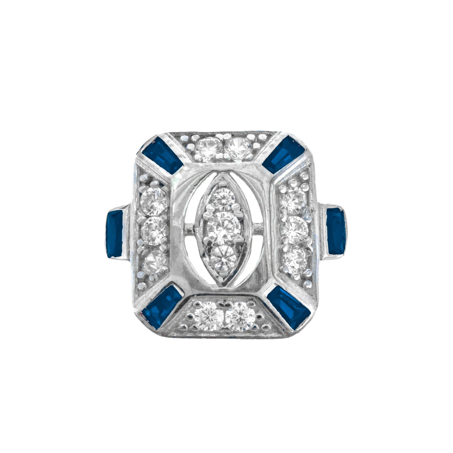 Vintage Colorful Stone Sparrow Ring