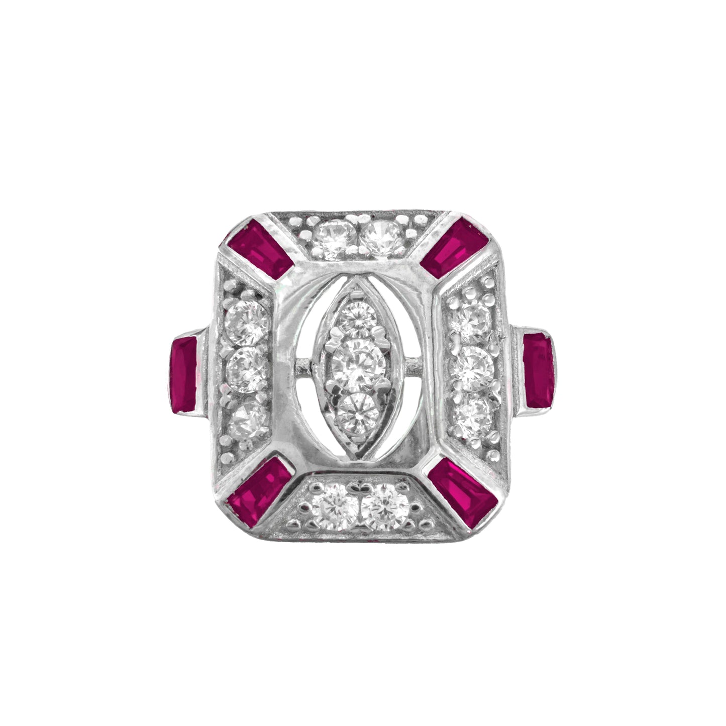 Vintage Colorful Stone Sparrow Ring