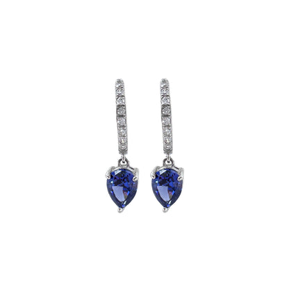 Tanzanite Dangle Earrings