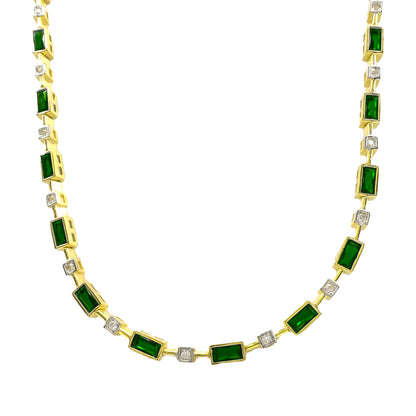 Colorful Stone Design Necklace