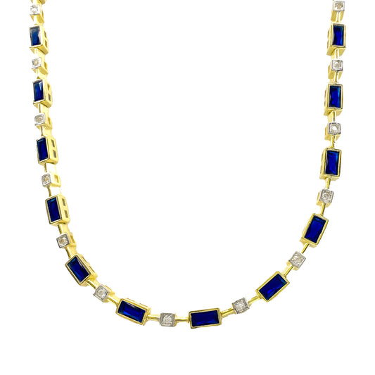 Colorful Stone Design Necklace