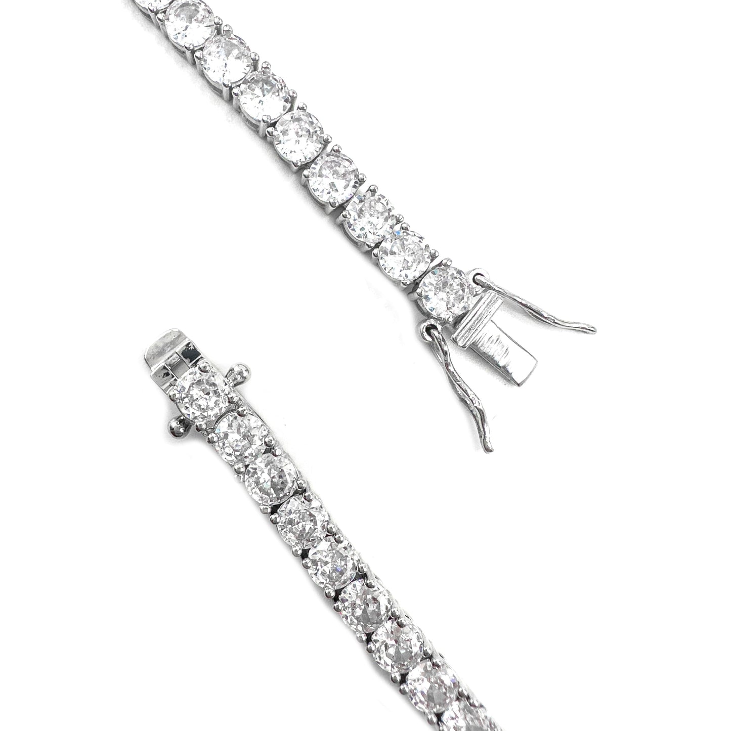 Five mm Moissanite Tennis Bracelet