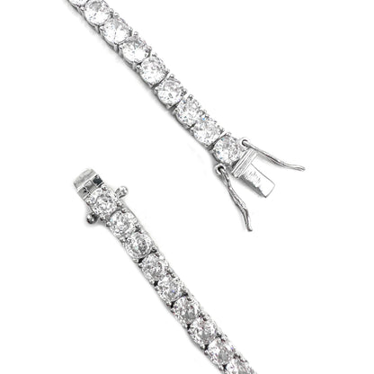 Five mm Moissanite Tennis Bracelet