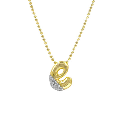 Minuscule Initial Letter Necklace