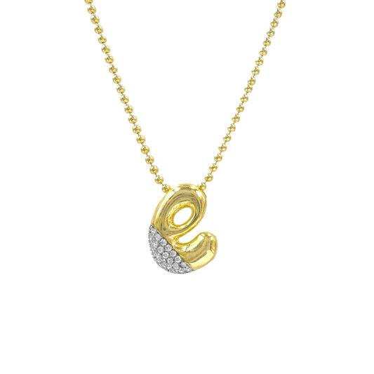 Minuscule Initial Letter Necklace