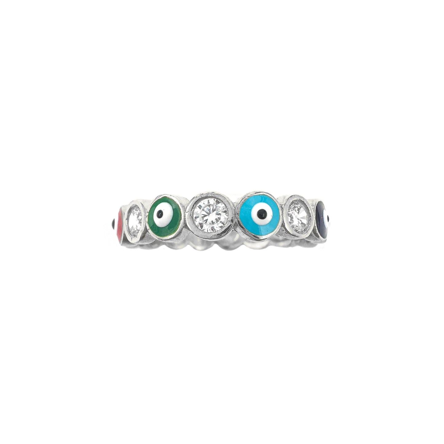 Evil Eye Tamtur Ring