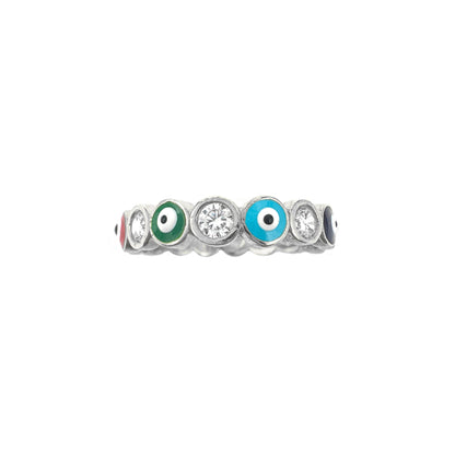 Evil Eye Tamtur Ring