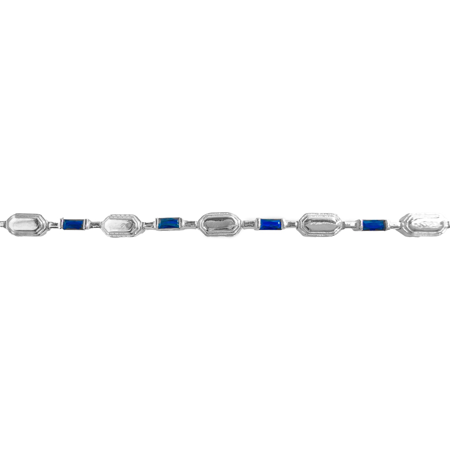 Colorful Square Stone Design Bracelet