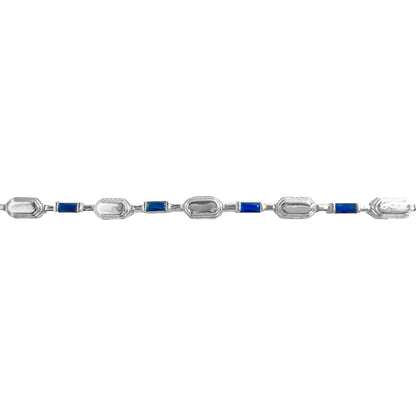 Colorful Square Stone Design Bracelet