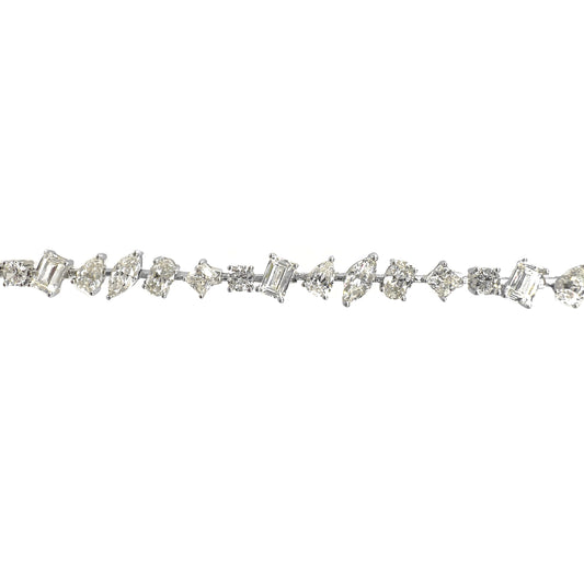 Moissanite Tennis Model Bracelet