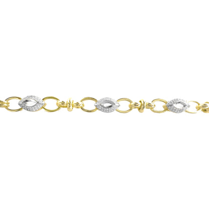Mussel Model Stone Hollow Bracelet