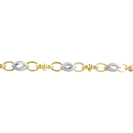 Mussel Model Stone Hollow Bracelet