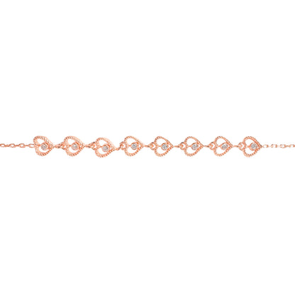 Stone Heart Bracelet