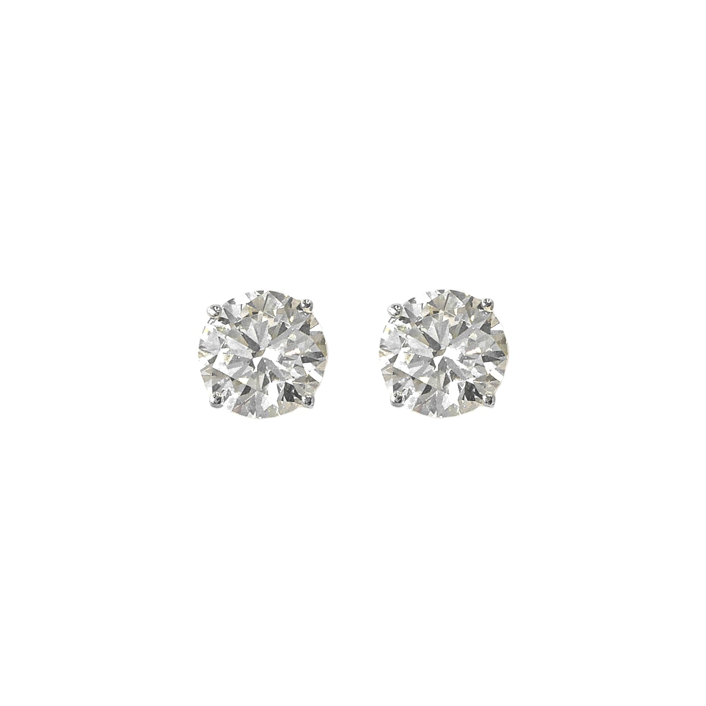 Moissanite Solitaire Earring