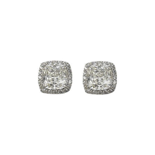 Moissanite Stone Pin Earring