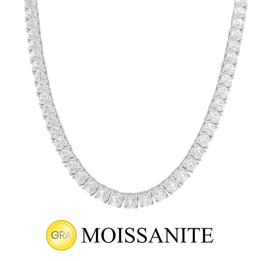 Five mm Moissanite Waterway Pendant