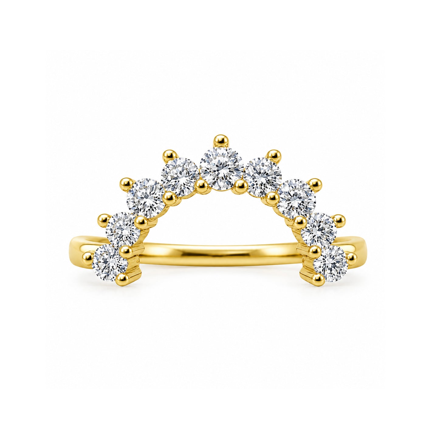 Half Moon Stacking Ring