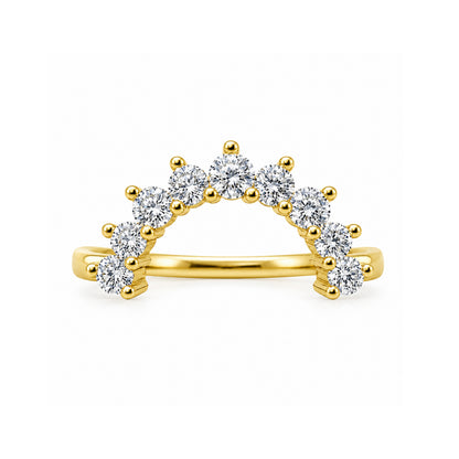 Half Moon Stacking Ring