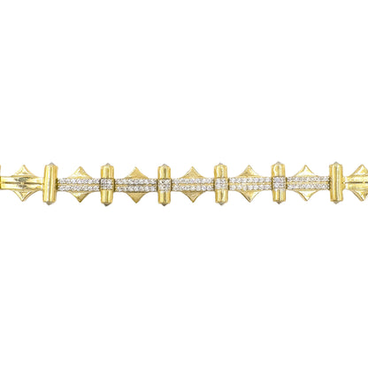 Diamond Bar Bracelet