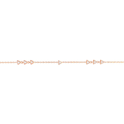 Triangle Stone Anklet
