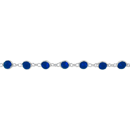 Navy Blue Stone Bracelet