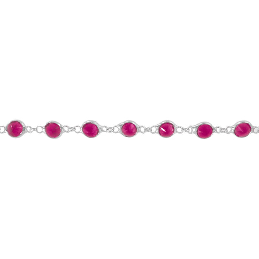 Fuchsia Stone Bracelet