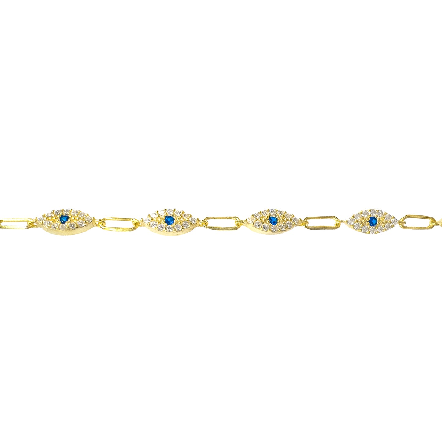 Dark Blue Stone Eye Bracelet