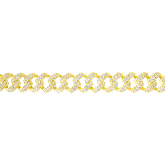 Stone Embellished Gourmet Bracelet
