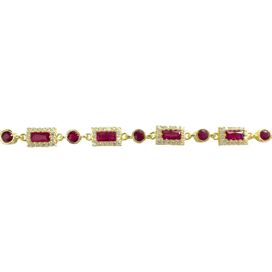 Mix Bracelet with Colorful Stones